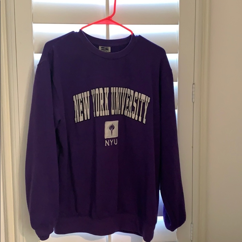 NYU crew neck sweatshirt